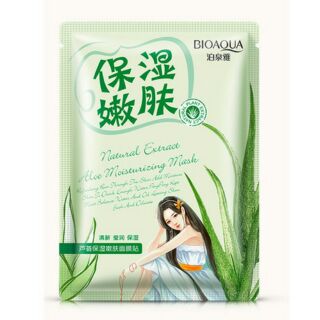 Lẽ 1 miếng mặt nạ cô gái lô hội bioaqua.