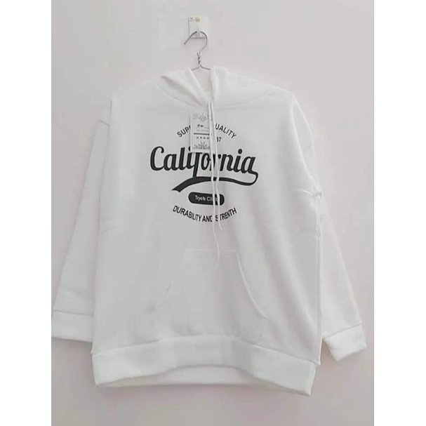 Áo hoodie freesize <50kg, chất liệu nỉ bông