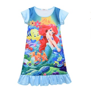 Đồ ngủ Hóa Trang Nhân Vật Hoạt Hình Frozen Dành Cho Bé Gái