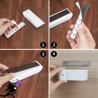 [KM] ĐÈN LED CẢM BIẾN ÁNH SÁNG, CHUYỂN ĐỘNG CHO TỦ QUẦN ÁO DÙNG PIN SẠC PMSFYD1616
