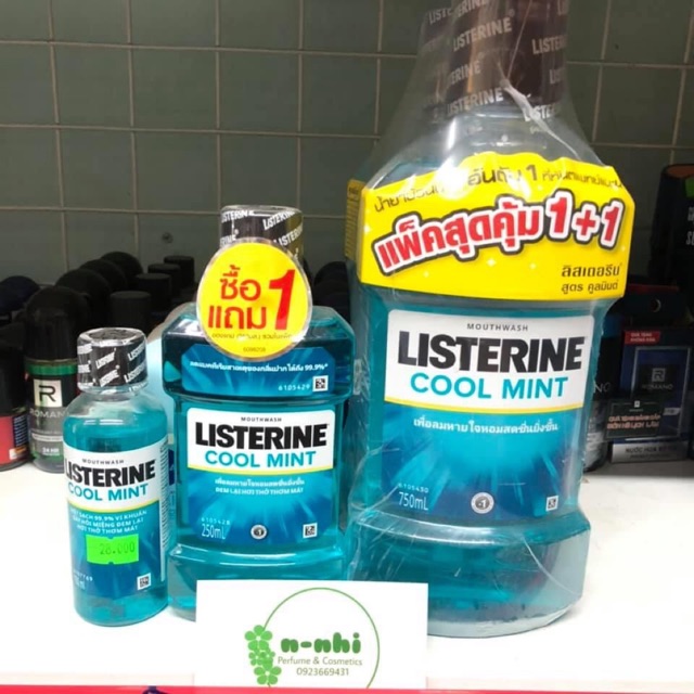 Nước súc miệng Listerine THÁI LAN