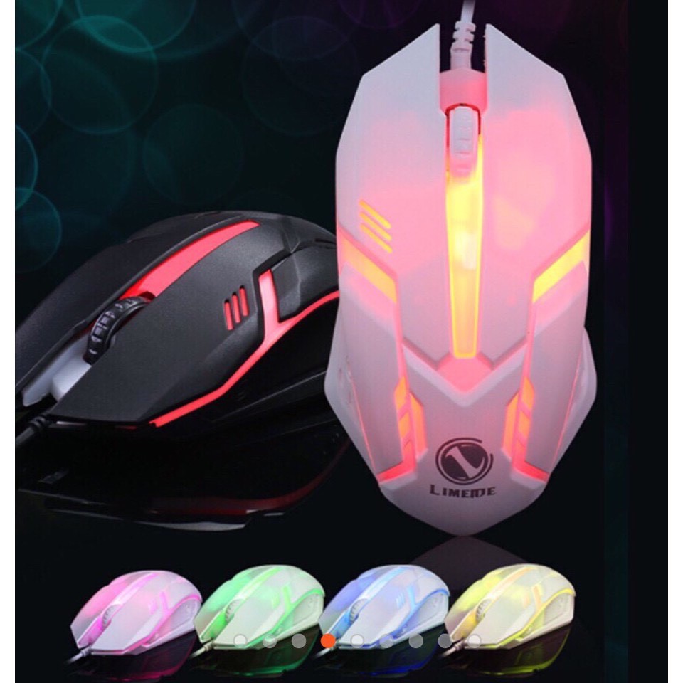 Combo bộ phím chuột Chuyên Game giả cơ G21 Led 7 Màu | BigBuy360 - bigbuy360.vn