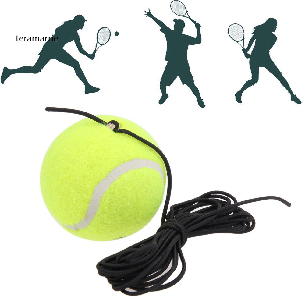 Đế giữ và quả bóng cao su tự tập luyện chơi tennis