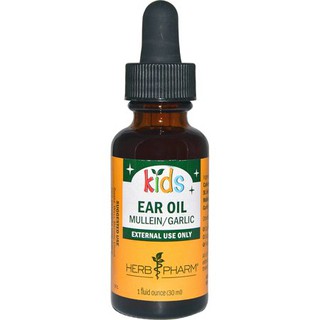 Thảo dược trị viêm tai giữa cho trẻ ear oil mullein/garlic.