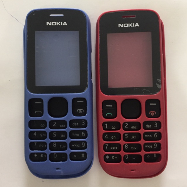 Vỏ Nokia 101 không phím và có phím xịn