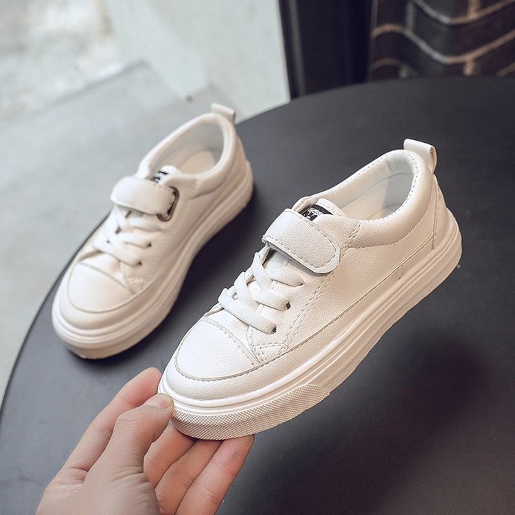 Giày Sneaker Chất Liệu Da Đế Mềm Cao Cấp Thời Trang Dành Cho Bé