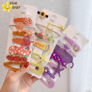 Set 7 kẹp tóc xinh xắn dành cho bé gái