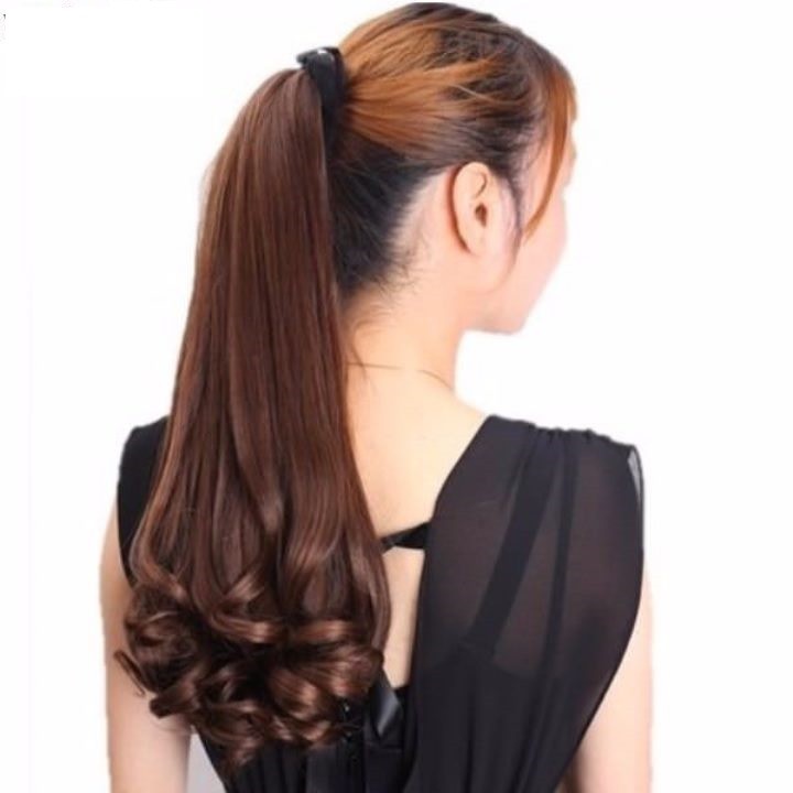 TÓC GIẢ NỮ CỘT XOĂN DÀI HÀN QUỐC