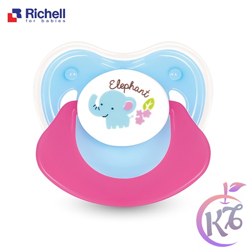 Ty Ngậm Silicone cho bé (8+ tháng) Richell - RC98718 - Ti ngậm trẻ em - Ti giả