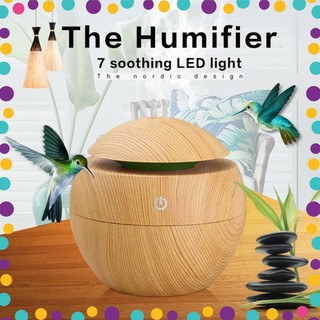Xả kho - Máy khuếch tán tinh dầu, Phun Sương Vân Gỗ - Coconut Humidifier