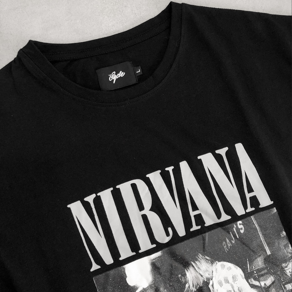 Áo thun nam nữ Nirvana Bleach City Cycle - Áo thun tay lỡ Unisex form rộng Local Brand | BigBuy360 - bigbuy360.vn