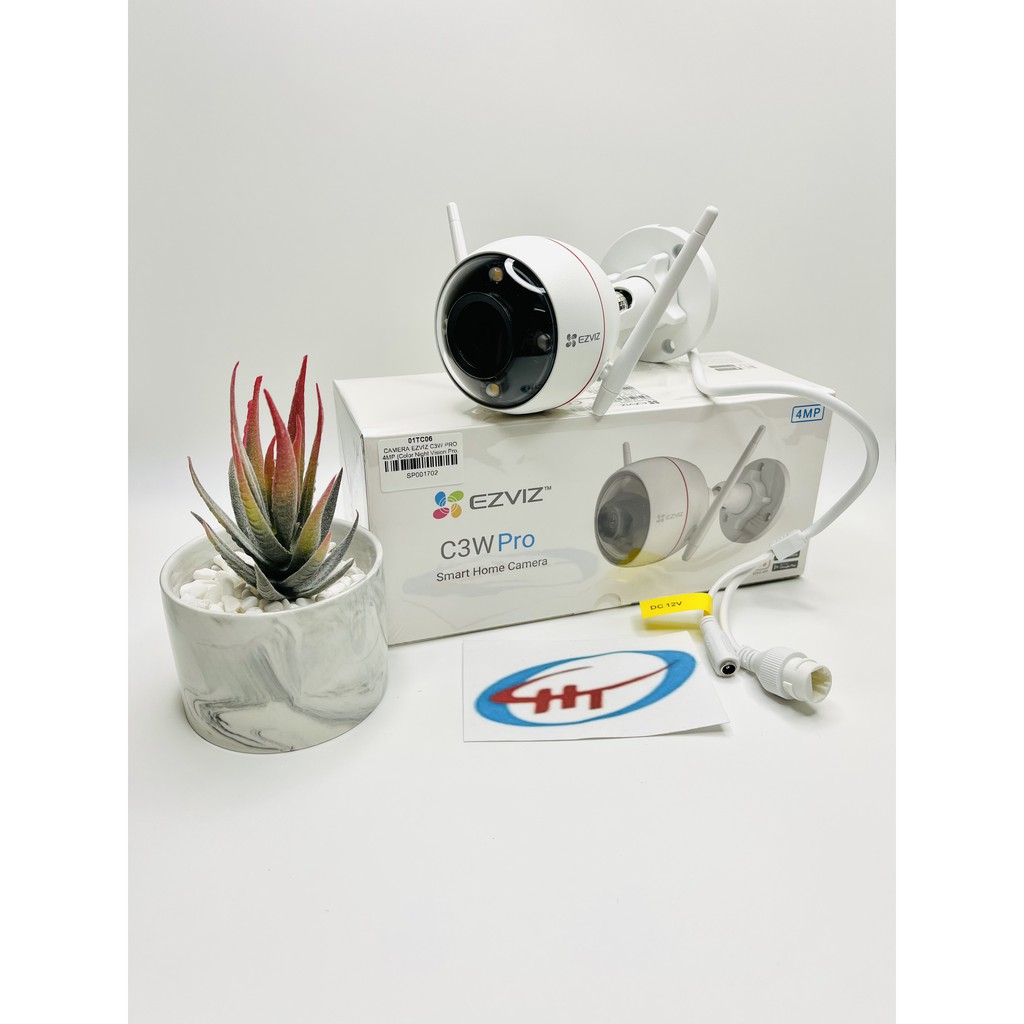 Camera Wifi EZVIZ C3W Pro 4MP Smart home camera (màu sắc 24/7, nhận diện người AI, báo động, đàm tho