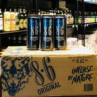 Bia hà lan 8.6 original 8.6% lon 500ml