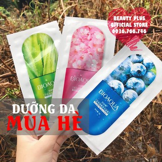 Mặt nạ, mặt nạ dưỡng da viên thuốc jelly mask bioaqua LẺ MIẾNG