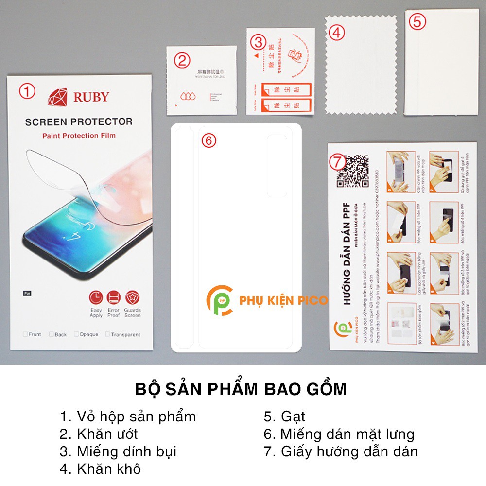 Dán lưng Samsung Fold và dán bản lề PPF dẻo trong suốt - Dán lưng Samsung Galaxy Z Fold 2 / Z Fold 3 / Z Fold 4