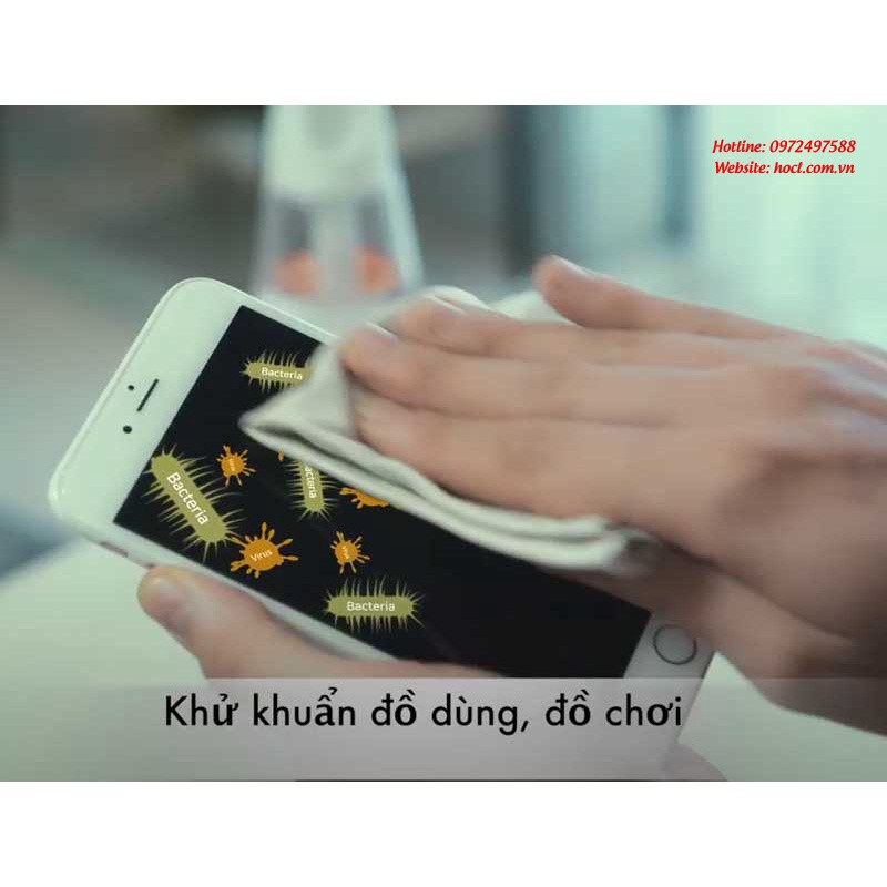 Nước khử trùng sát khuẩn HOCL - COMBO 2 can 5 lít