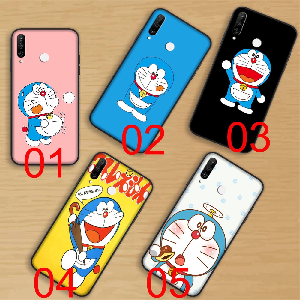 Ốp điện thoại mềm hình Doraemon 1 cho Realme 6 6I 5S Q c11 c12 c13 X50 C2 C3 Pro