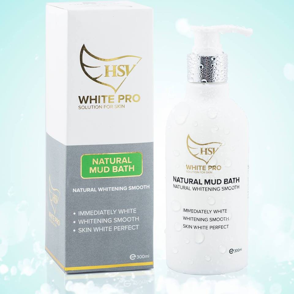 SỮA NON VÀ BÙN KHOÁNG TẮM TRẮNG TOÀN THÂN WHITE PRO