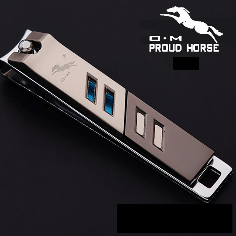 Bấm Cắt Móng Tay , Kìm Cắt Móng Tay PROUD HORSE Z221-13 INOX Cao Cấp Có Lỗ Treo Móc Khóa Xe