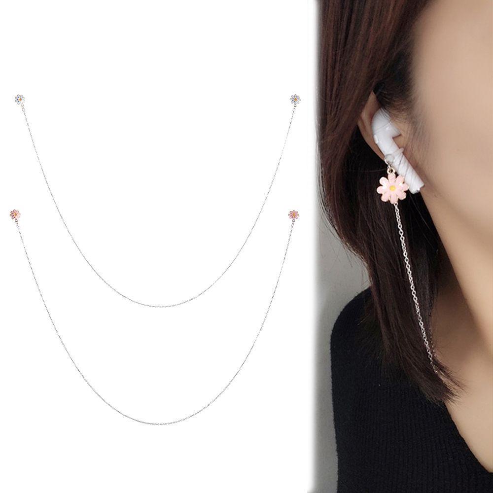 MYRONGVN Dây Kim Loại Đeo Tai Nghe AirPods Chống Thất Lạc Mới
