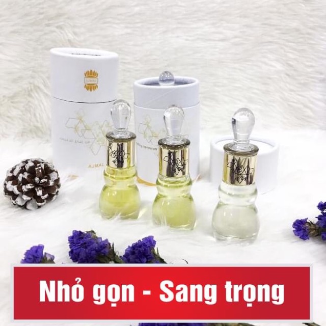 Tinh dầu nước hoa Dubai AJMAL 12ml CHÍNH HÃNG nhỏ gọn, sang trọng | BigBuy360 - bigbuy360.vn