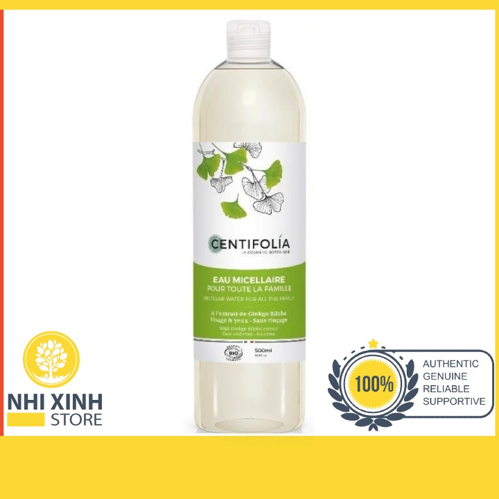 Nước tẩy trang rau má Centifolia 500 ml