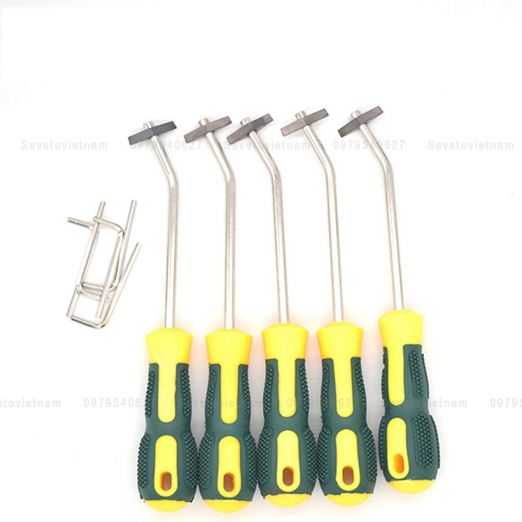 Tua vít cạo ron gạch, dụng cụ cạo mạch gạch đầu thép vonfram siêu cứng.