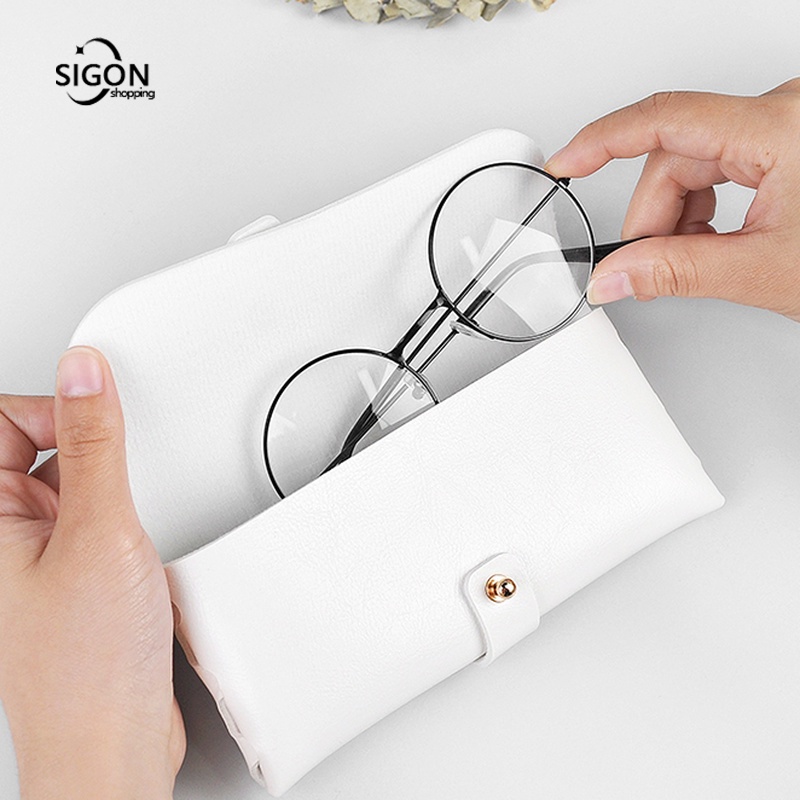 Túi Da Đựng Kính Mát Gọn Nhẹ Tiên Tiến Nhiều Màu Tùy Chọn