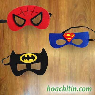  MẶT NẠ HÓA TRANG HALLOWEEN SIÊU NHÂN - NGƯỜI NHỆN - BATMAN  Gxinh xắn