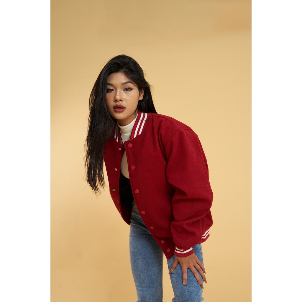 Áo khoác bomber varsity jacket The Bad God Signature