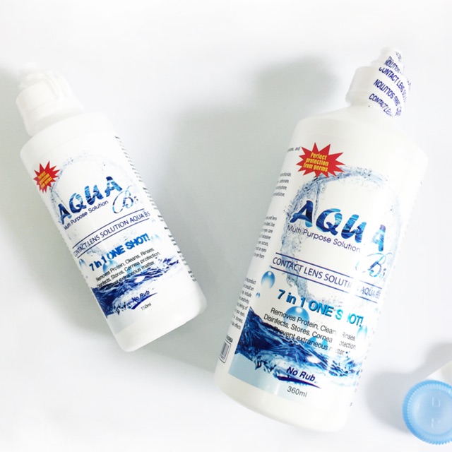Nước ngâm lens Aqua