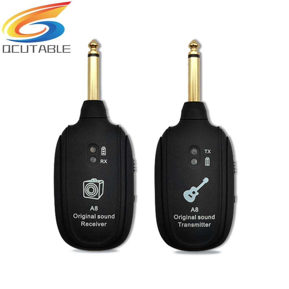 Hệ thống thu phát âm thanh không dây A8 UHF cho đàn guitar điện
