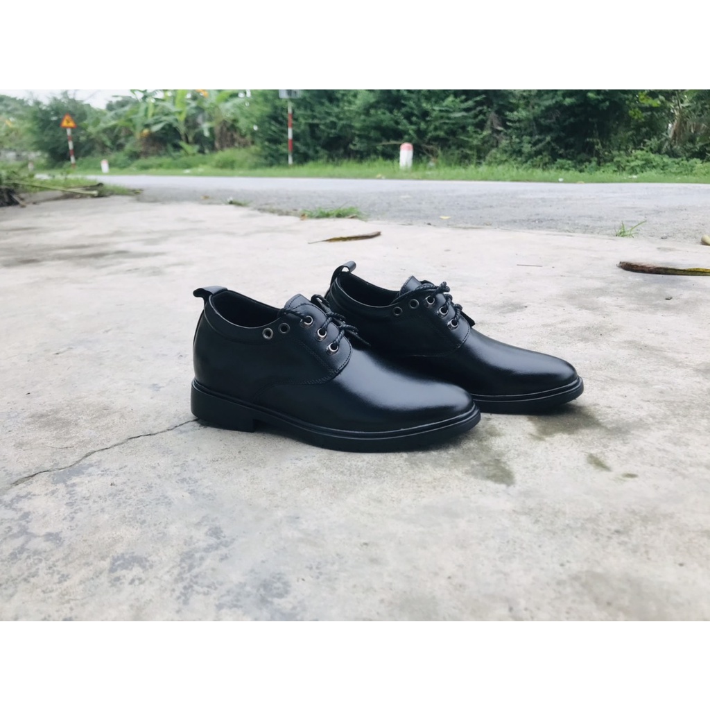 Giày đốc da bò cao cấp tăng chiều cao bảo hành 12 tháng