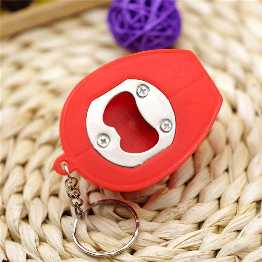 Móc Khóa Hình Chai Nước Có Đèn LED