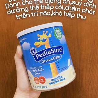Sữa bột Pediasure Shake Mix hương Vanilla