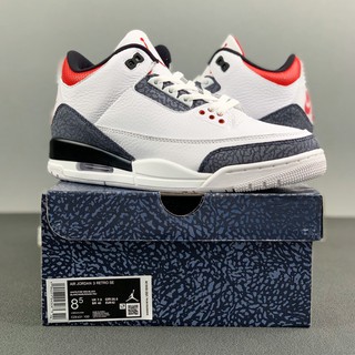 Giày Air Jordan 3 "Fire Red" (Best Quality)