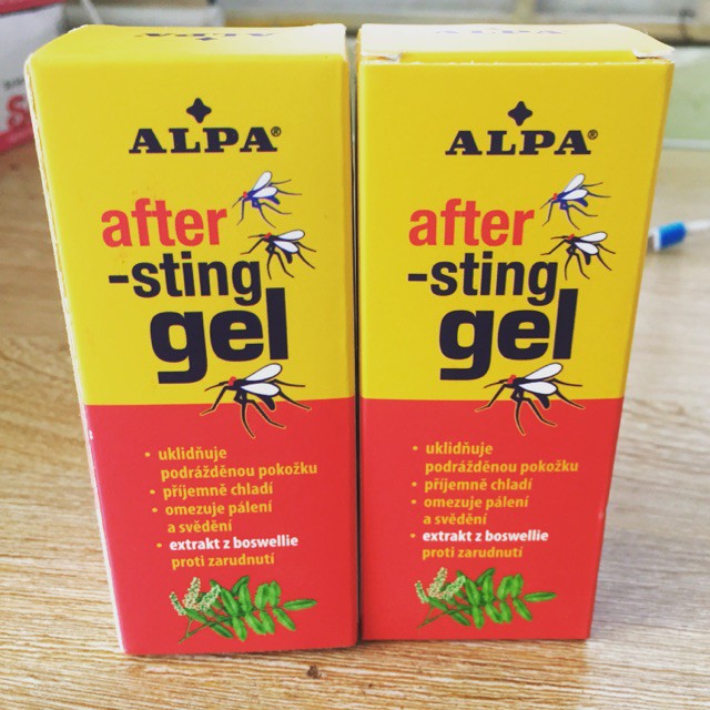 AFTER STING GEL - Gel Bôi Côn Trùng Cắn, Chống Viêm &amp; Giảm Ngứa