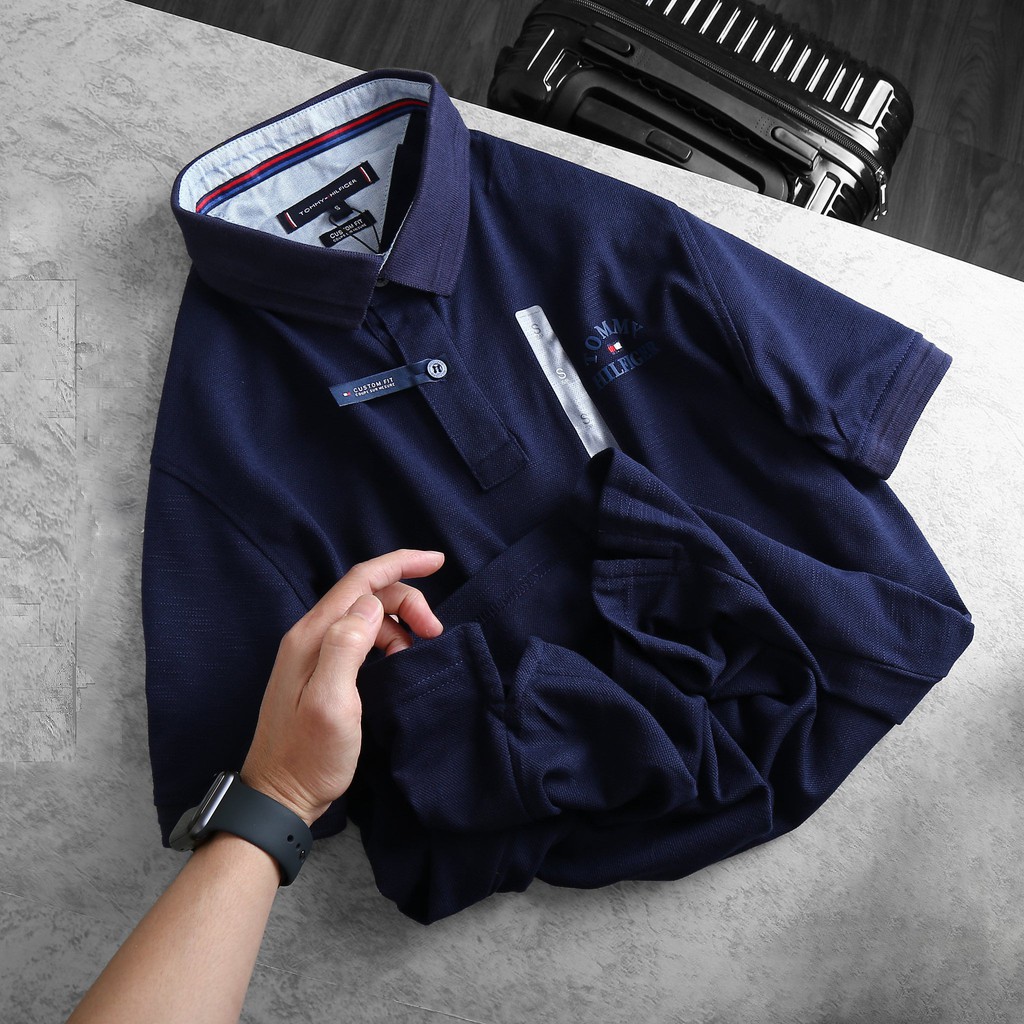 {CAO CẤP} Áo Polo custum Fit cotton pinque chính phẩm