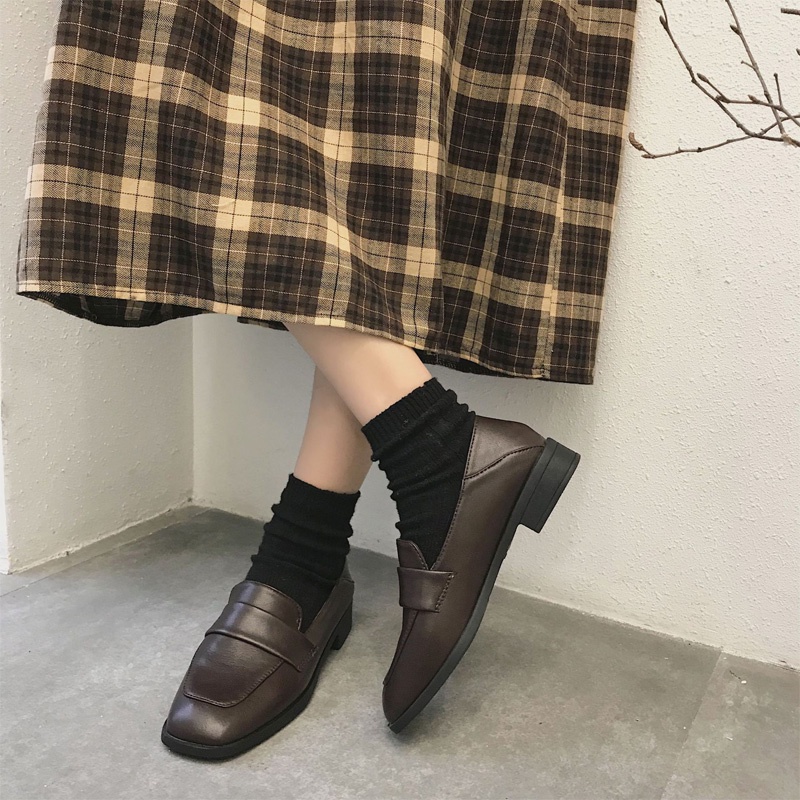 Giày Da Ulzzang Phong Cách Vintage Giá Rẻ ULZ001-ZOEE