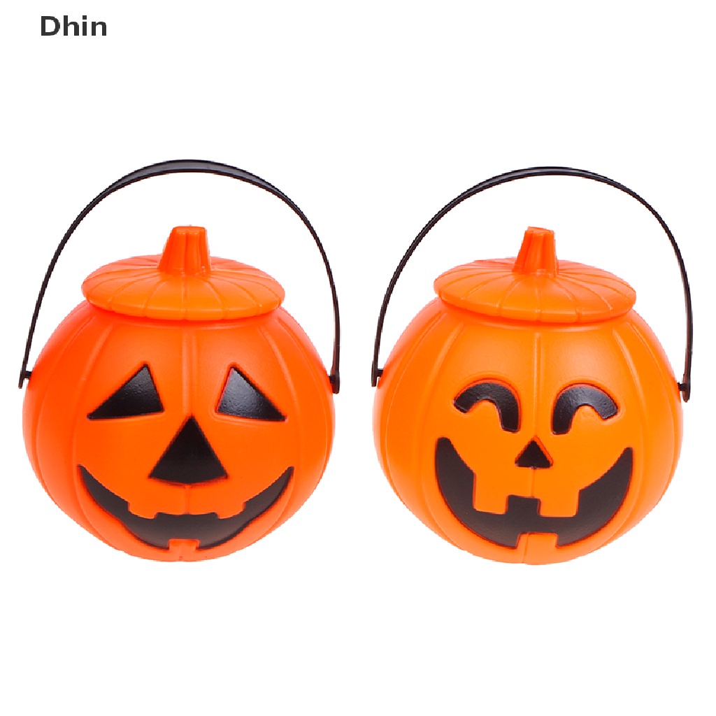 Xô Nhựa Đựng Bí Ngô Trang Trí Halloween