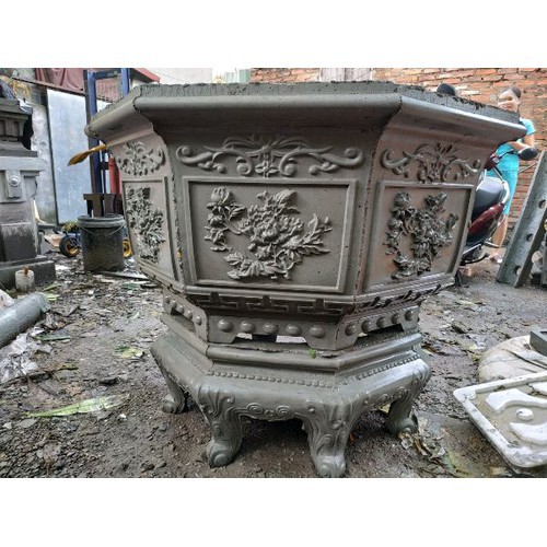 KHUÔN ĐÚC CHẬU BÁC GIÁC 1M