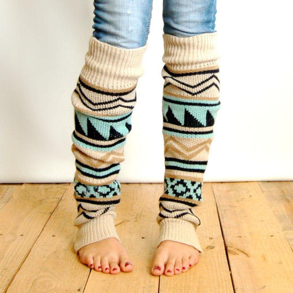 Tất Dệt Kim Giữ Ấm Chân Thời Trang Mùa Đông