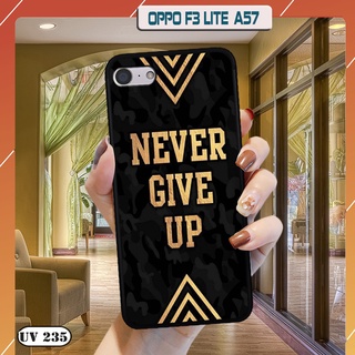 Ốp lưng nhám in hình 3d oppo f3 lite