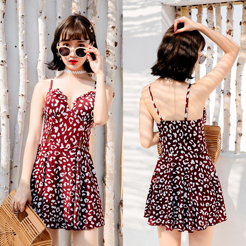 Bikini Đồ Bơi Nữ Dạng Váy Đẹp - Áo Tắm Đi Biển 1 Mảnh "Hot" | BigBuy360 - bigbuy360.vn