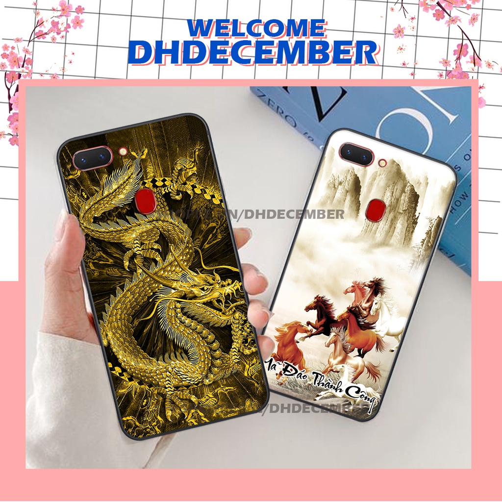Ốp lưng Realme 2 in hình thư pháp tâm an vạn sự an ,mã đáo thành công SIÊU CHẤT