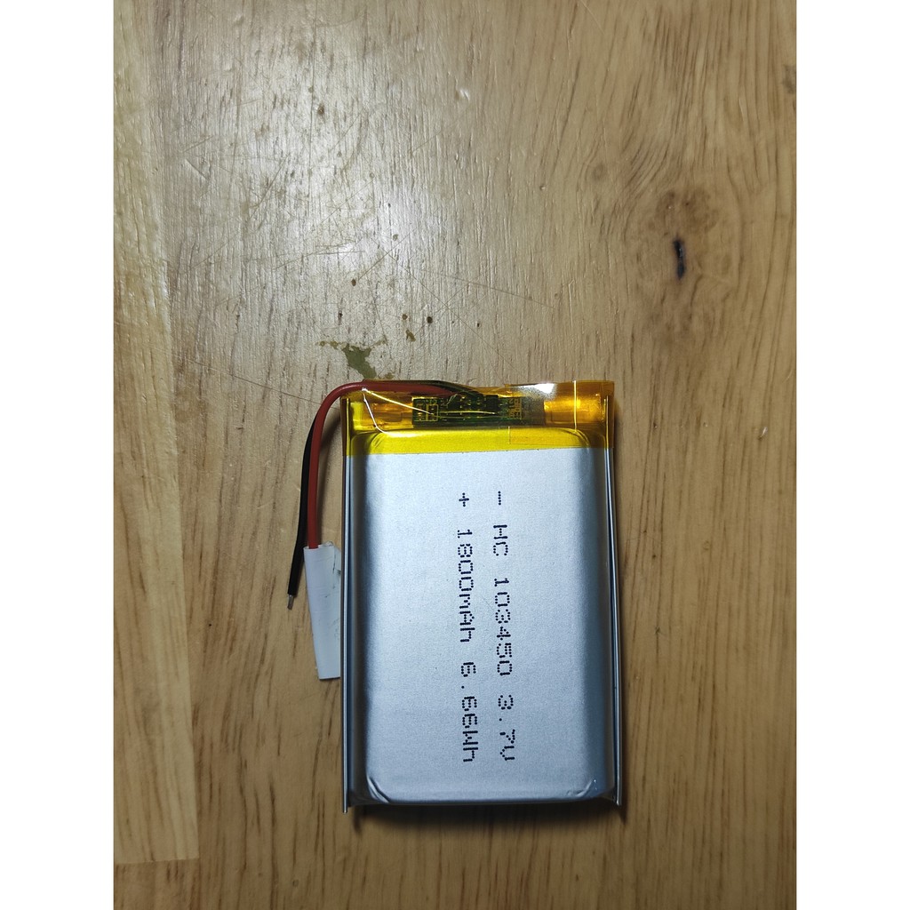 Pin Lithium - Ion 3.7V 103450 1800mah , 2000mah