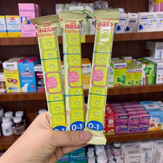 Sữa meiji nhật 11 thanh