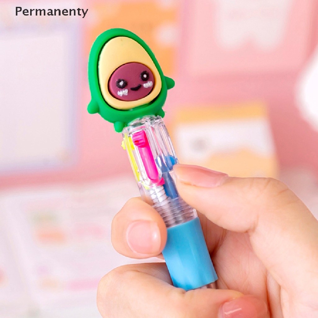 1 Bút Bi Mini Ngòi 0.5MM Họa Tiết Hoạt Hình Dễ Thương