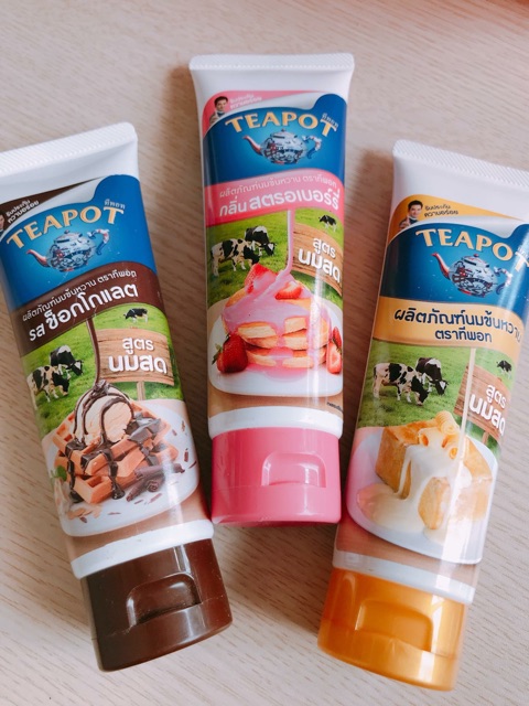 Sữa đặc dạng tuýp của Thái