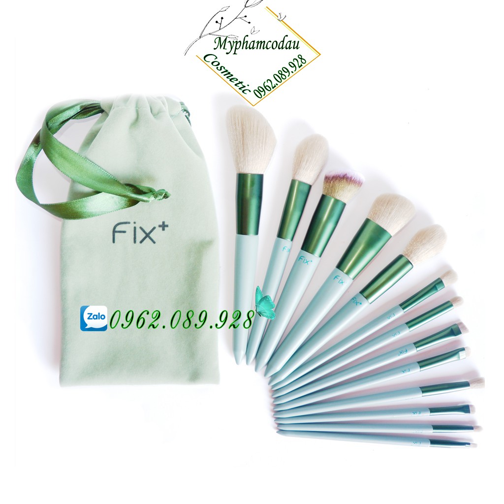 Bộ Cọ Trang Điểm Cá Nhân Siêu Mịn gồm 13 cây Fix